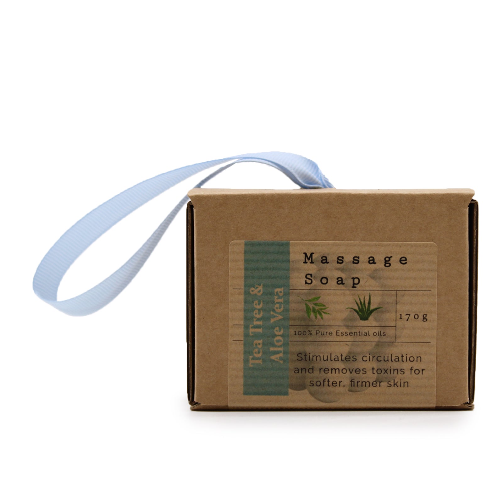 Boxed Single Massage Soaps -Tea Tree & Aloe Vera