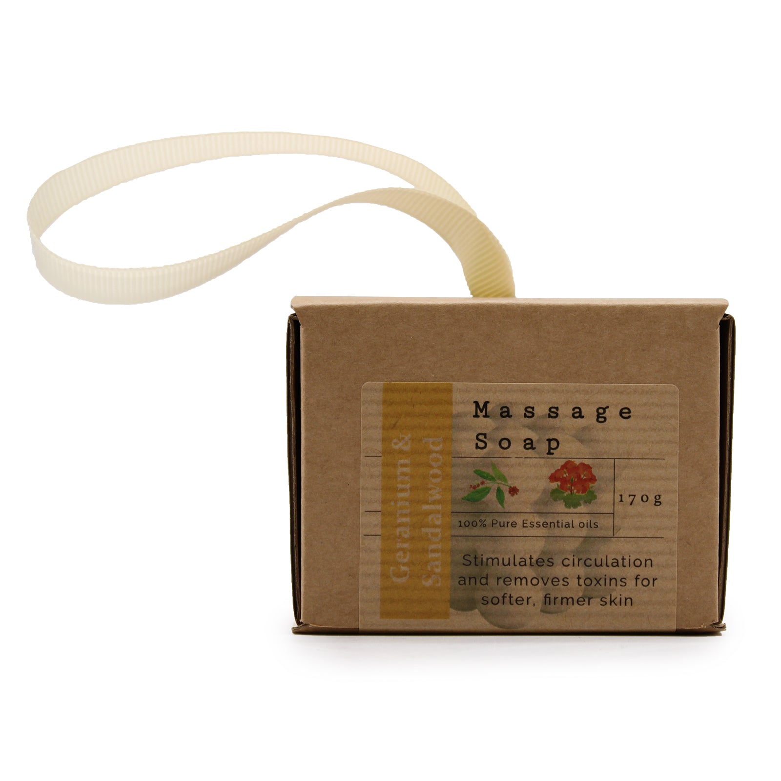 Boxed Single Massage Soaps - Lavender & Lilac