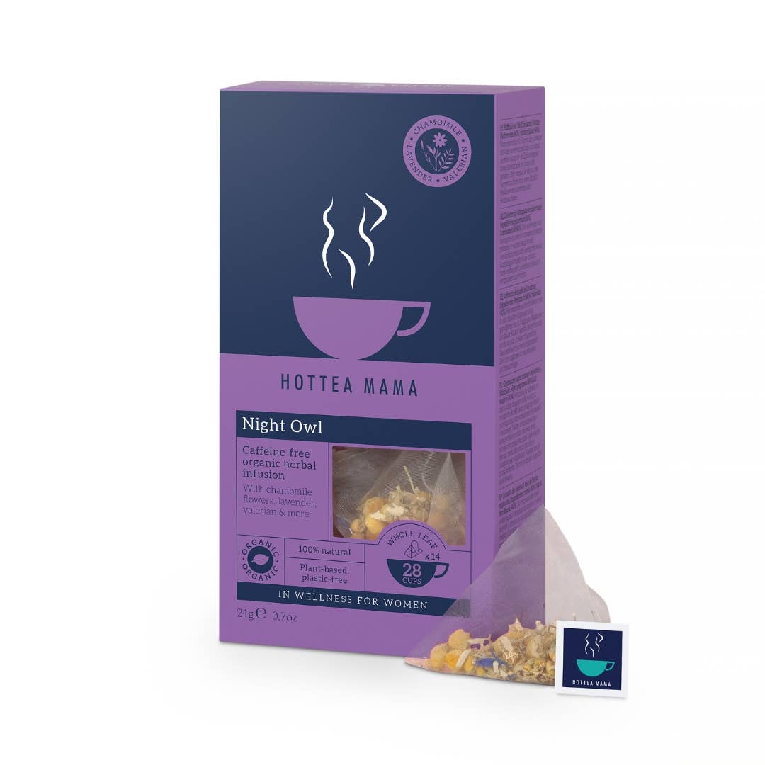 Night Owl Organic Caffeine Free Herbal Tea - Sleepy Tea