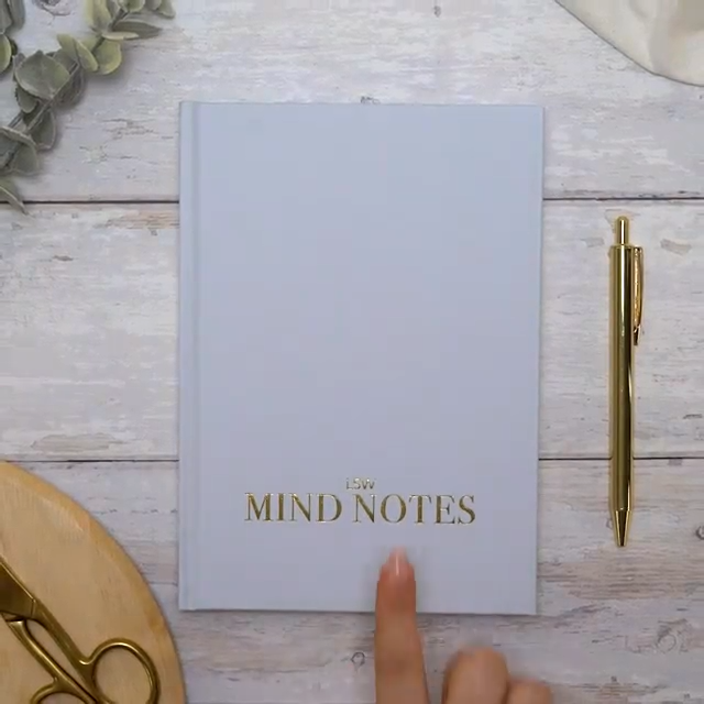 Mind Notes: Daily Wellbeing, Mindfulness & Gratitude Journal