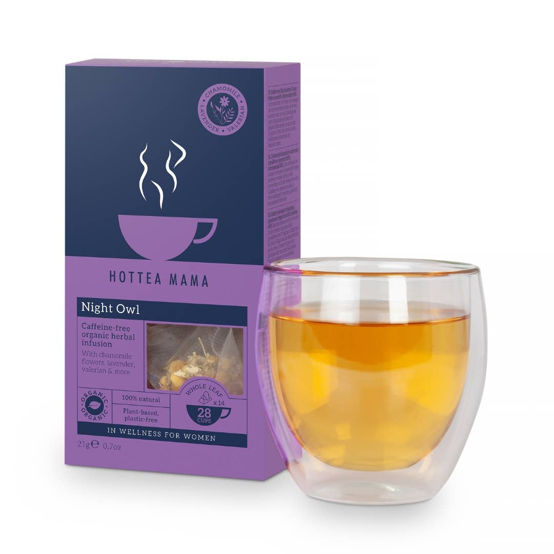 Night Owl Organic Caffeine Free Herbal Tea - Sleepy Tea